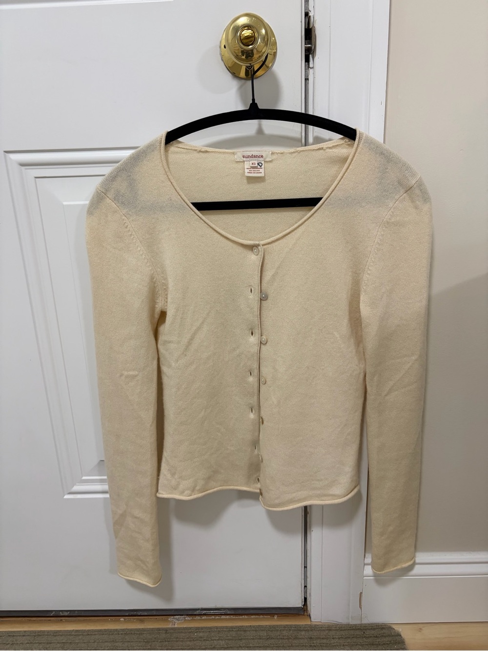 Sundance Cream Cashmere - XS
